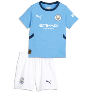 Manchester City Matchtröjor Barn Hemma Fotbollströja 2024/25